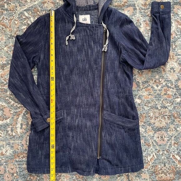 Cabi Blue Zip Up Anorak Jacket #5100 women’s size Small - Picture 7 of 12